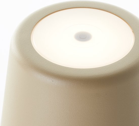 Stalinis LED šviestuvas BRILLIANT KAAMI IP44 2W 3000K 310lm DIM įkraun. kreminis Ø10x37cm - 3