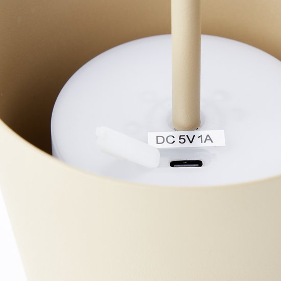 Stalinis LED šviestuvas BRILLIANT KAAMI IP44 2W 3000K 310lm DIM įkraun. kreminis Ø10x37cm - 5