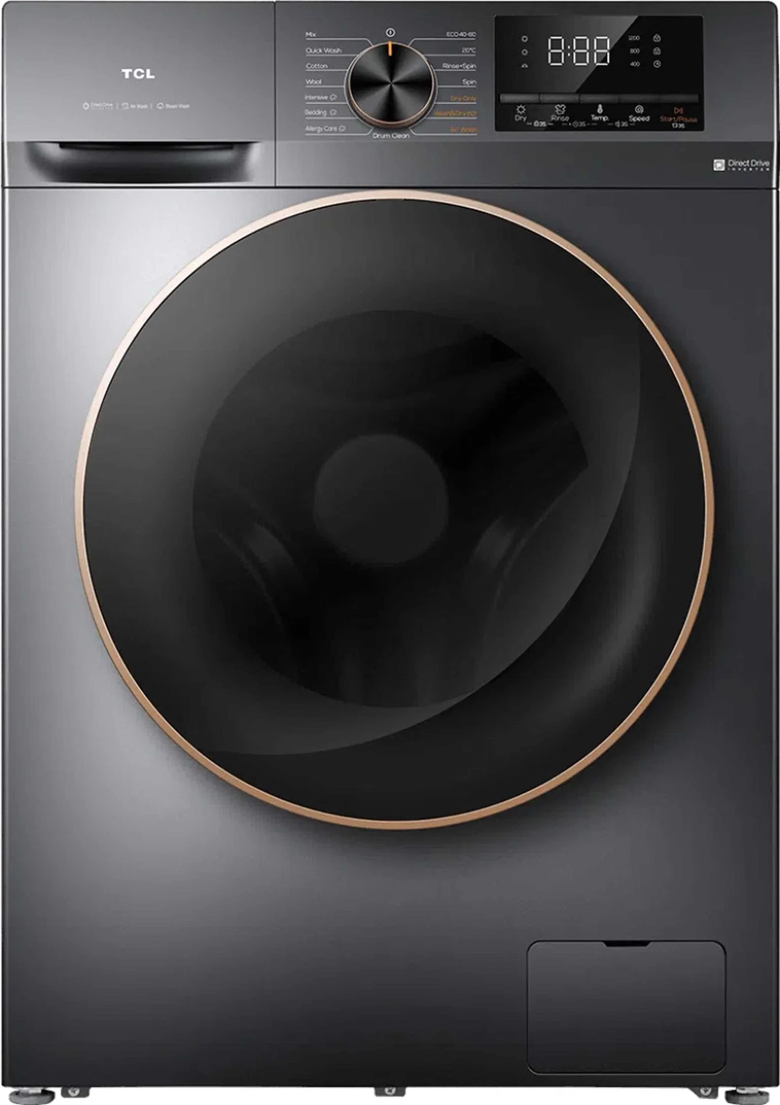 Skalbyklė-džiovyklė TCL CP1012SA0, 10/6 kg - 1
