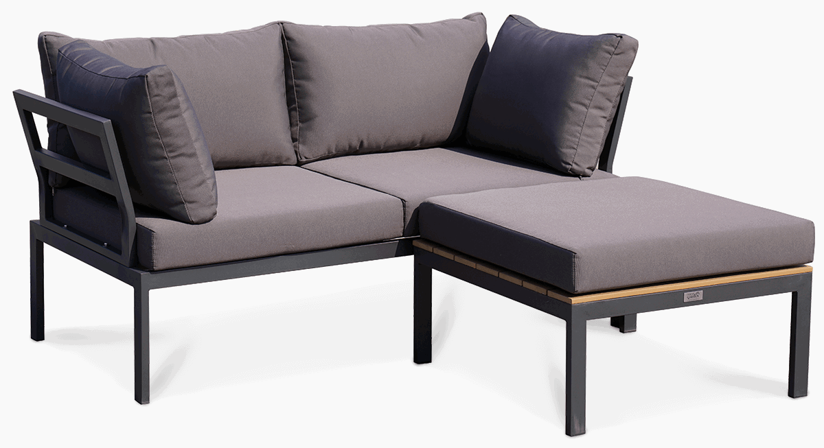 Lauko baldų komplektas JAVA, Dark Grey - 4