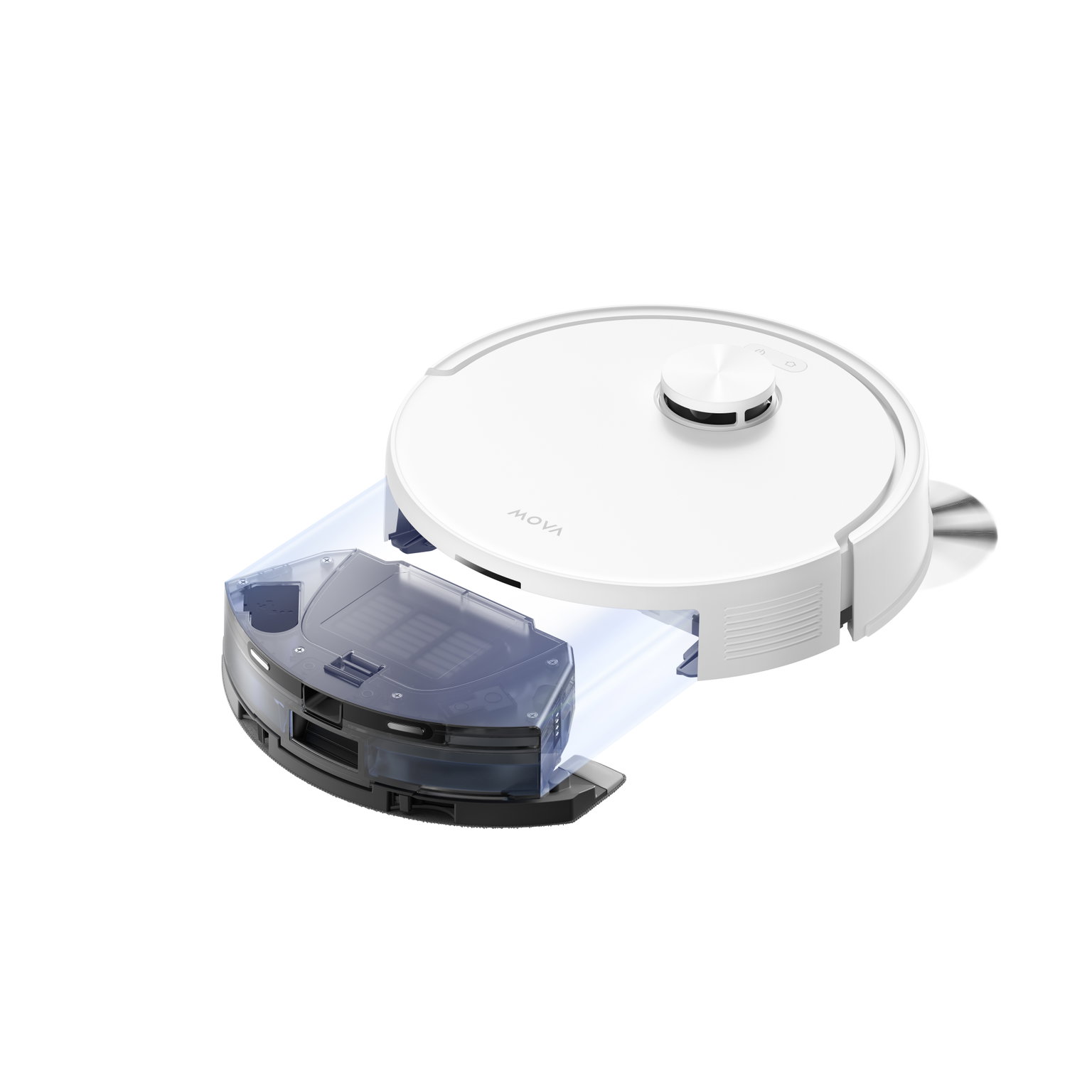 Dulkių siurblys - robotas MOVA E20s Pro Plus, baltos sp. - 8