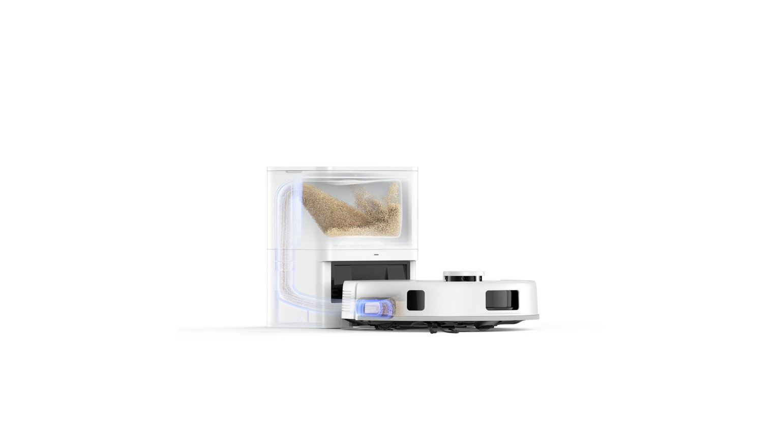 Dulkių siurblys - robotas MOVA E20s Pro Plus, baltos sp. - 5