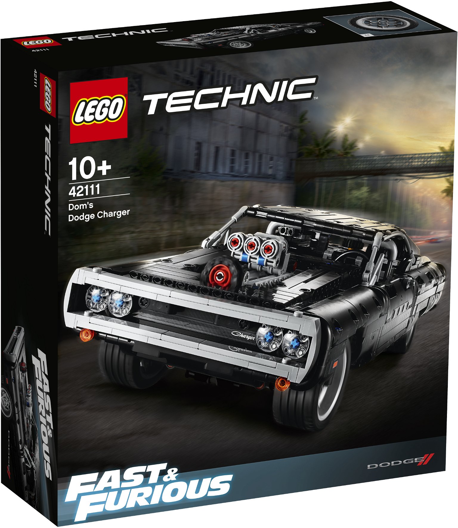 Konstruktorius LEGO® Technic Dom's Dodge Charger 42111 - 1