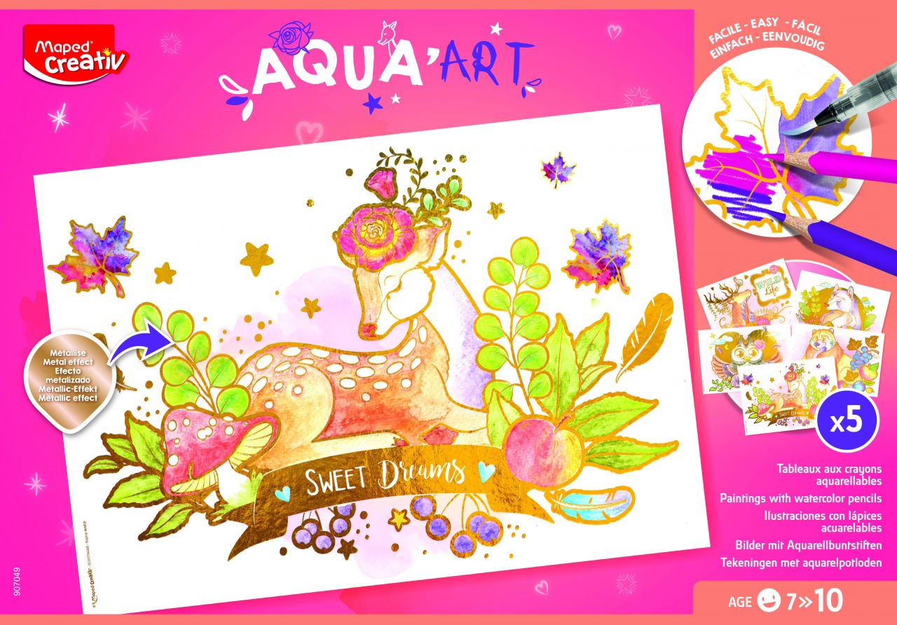 Akvarelės rinkinys MAPED Creativ Aqua Art Maxi-0