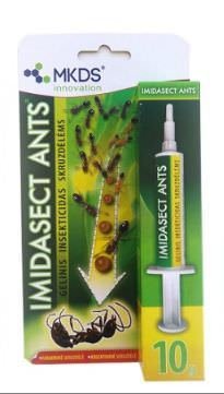 Gelinis insekticidas švirkštas IMIDASECT ANTS, skruzdėlėms naikinti, 10 g