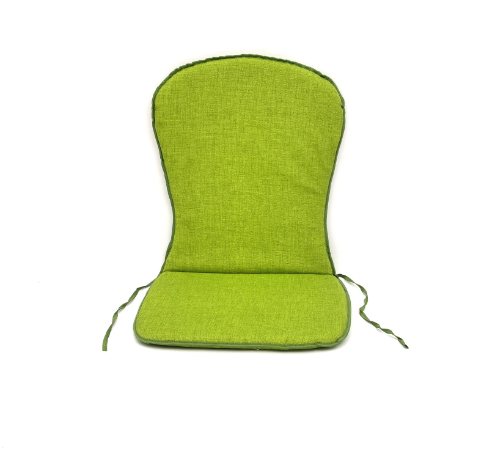 Kėdės paklotėlis LAURA, žalios sp., 88 x 46 x 3 cm