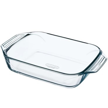 Stiklinė kepimo forma PYREX OPTIMUM, stačiakampė, 31 x 20 cm, 2,2 L-0
