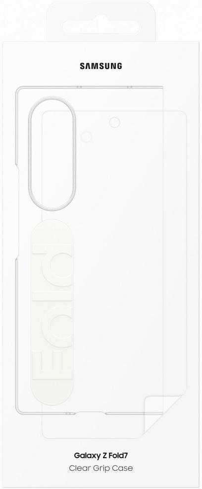 Skaidrus, liečiamas dėklas Samsung Galaxy Fold7 QF966CTEGWW, permatomas-1