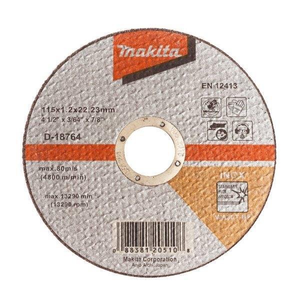 Metalo pjovimo diskas MAKITA, 115 x 1,2 mm, RST