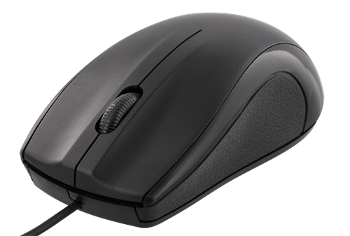 Pelė DELTACO MS-711, 1,2 m., 1200 DPI, juodos sp - 4