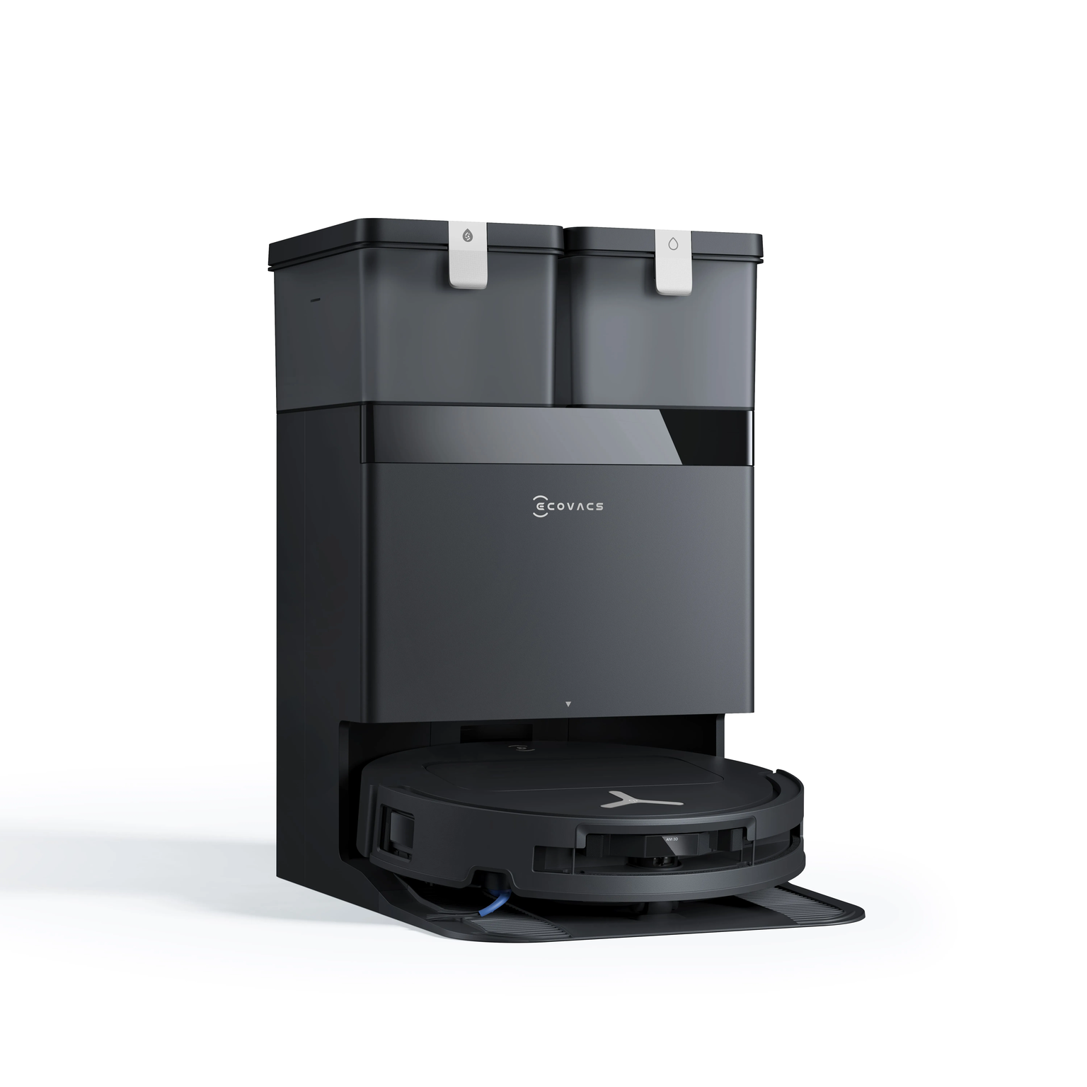 Dulkių siurblys - robotas  su stotele Ecovacs Deebot T50 Omni Gen3, juodos sp. - 3