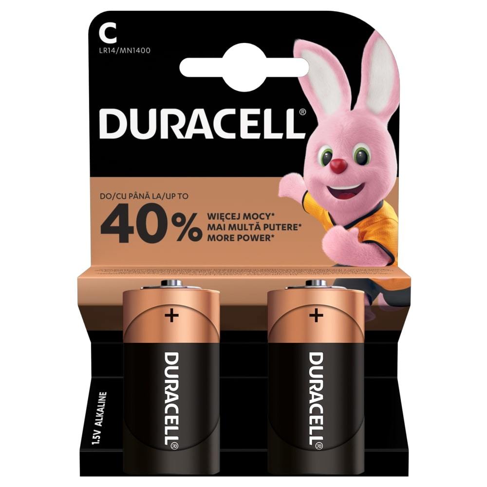 Elementai DURACELL C, LR14, 2vnt-0