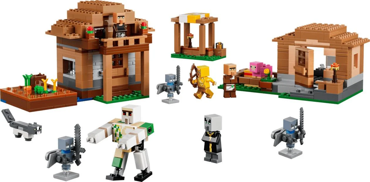 Konstruktorius LEGO Evoker Village Attack 21596 - 2