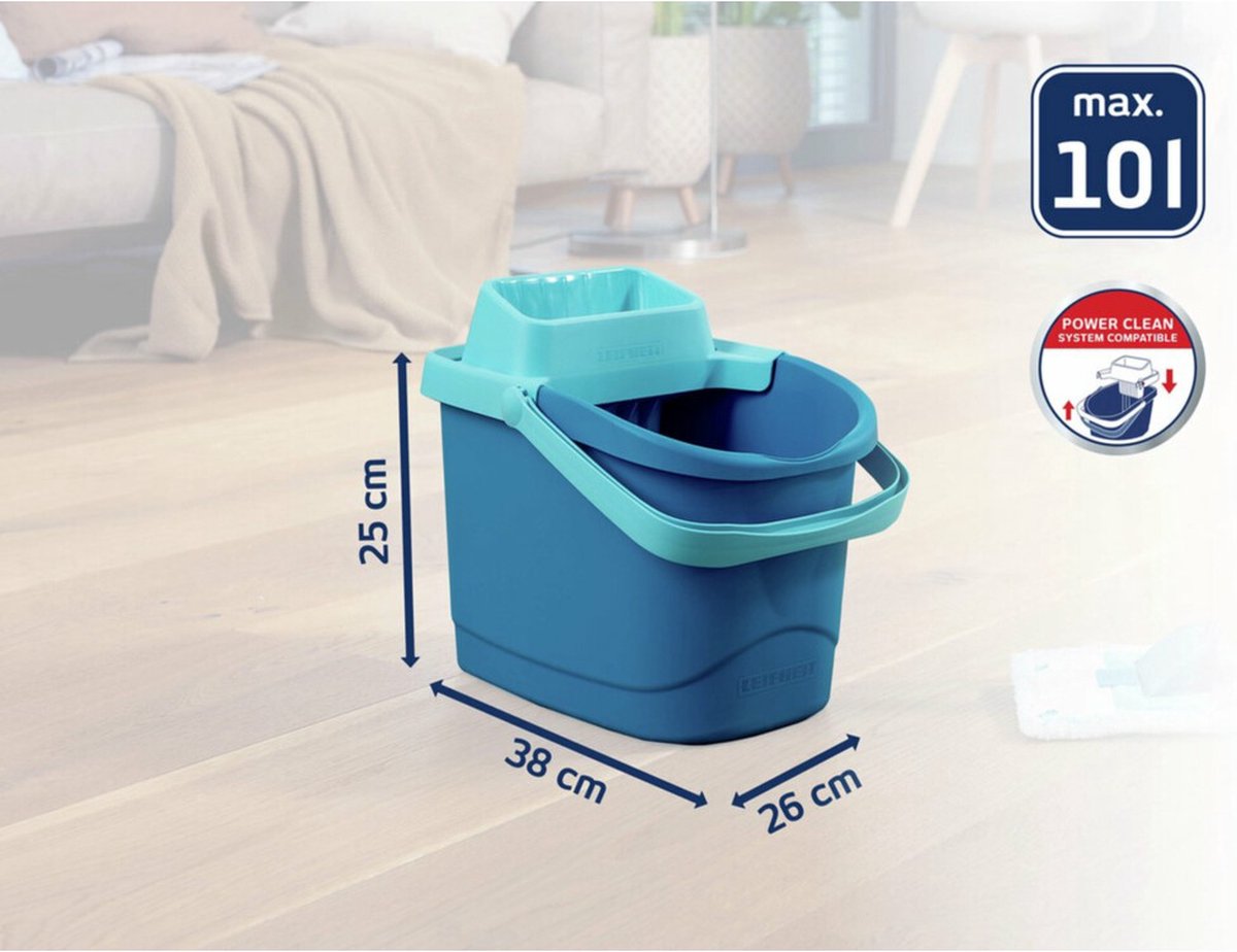 Kibiras LEIFHEIT Power Clean, 10 l-1