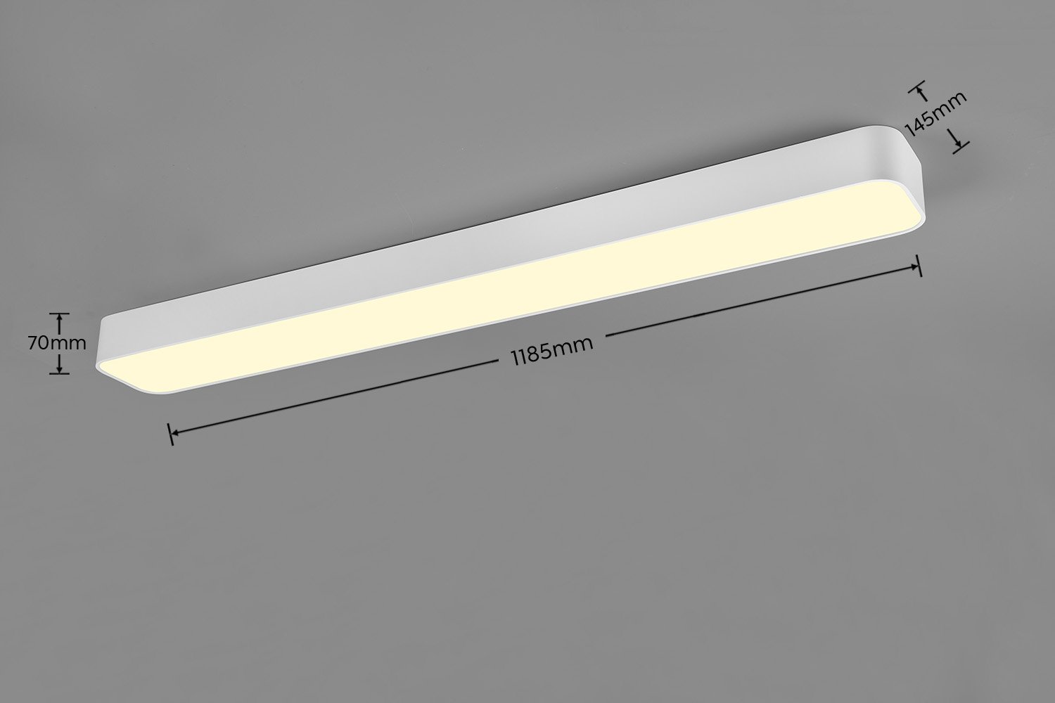 Lubinis LED šviestuvas REALITY ASTERION, 37W, max 3800lm, 2700-6500K, 118x14xh7cm, valdomas pulteliu - 4