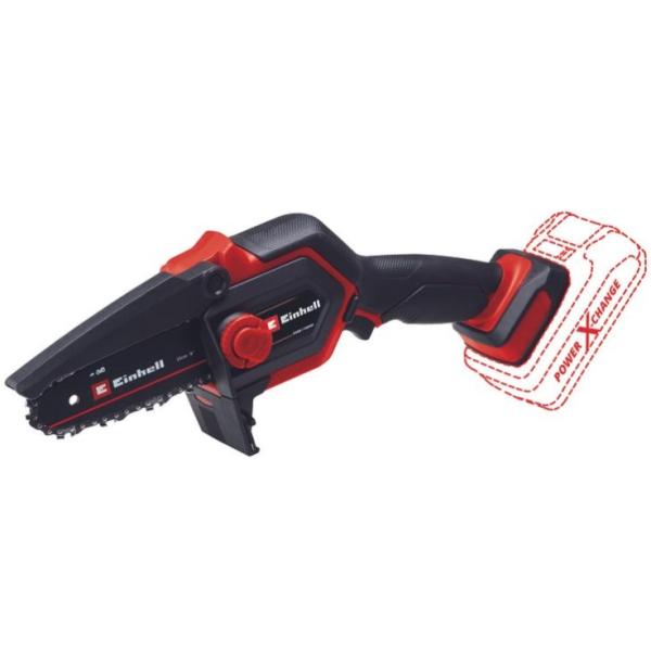 Akumuliatorinis grandininis genėjimo pjūklas EINHELL GE-PS 18/15 Li BL-Solo, 18 V, 12,5cm,be akumul.-0