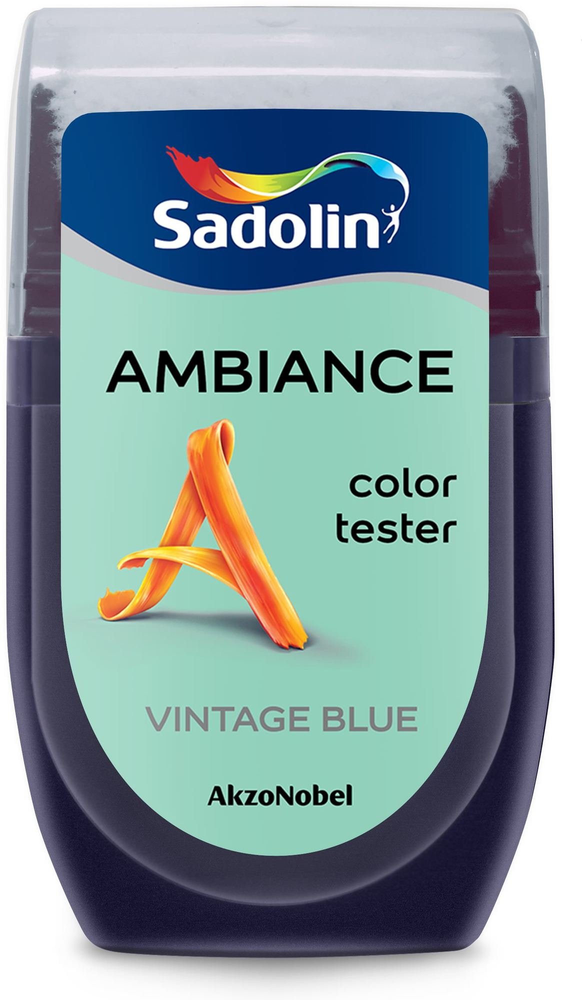 Spalvos testeris SADOLIN AMBIANCE VINTAGE BLUE, visiškai matiniai, 30 ml