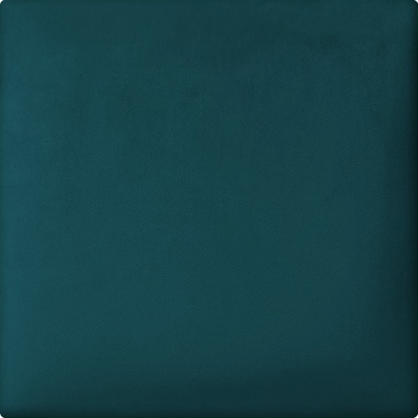 Minkštos tekstilinės sienų dangos SOFTI 30x30, smaragdo spalvos - 1
