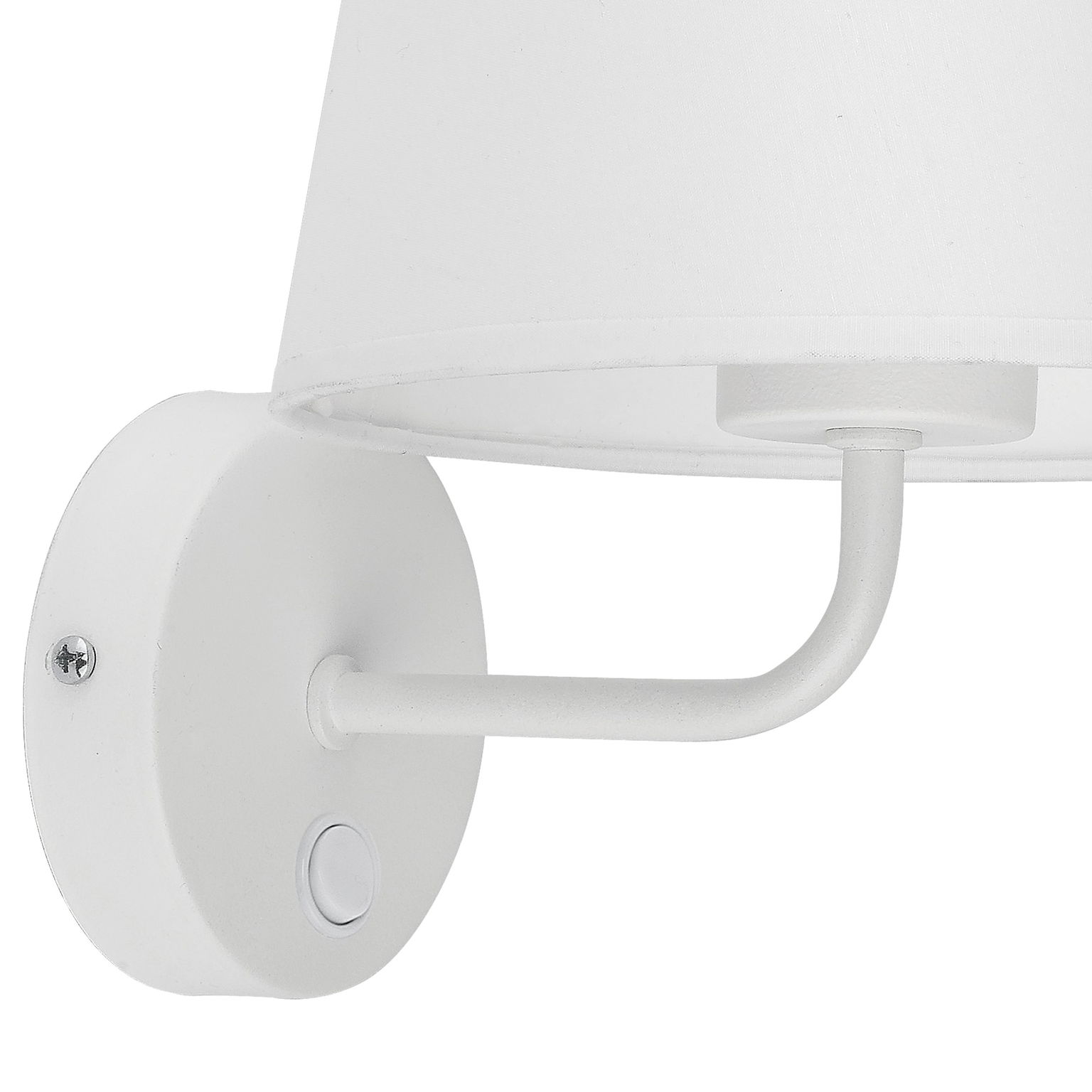 Sieninis šviestuvas TK LIGHTING MAJA WHITE, 1 x E27, max 15W-1