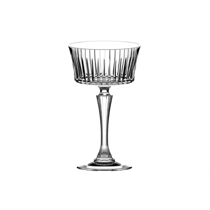 Krištolinės šampano taurės RCR Timeless, 260 ml, 6 vnt-1