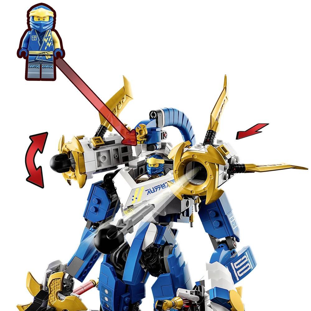Konstruktorius LEGO Ninjago Jay’s Titan Mech - 4