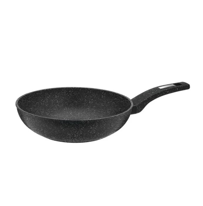 Keptuvė BOLLIRE VENEZIA WOK, su dangčiu, marmurine danga, ø 28 cm-1