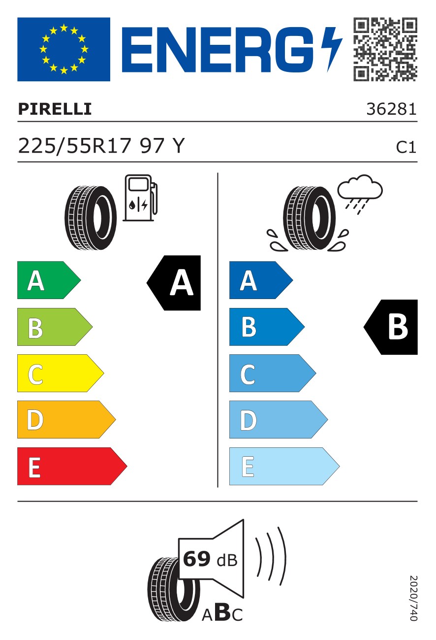 Pirelli Cinturato P7 C2 225/55 R17 97 Y - 2