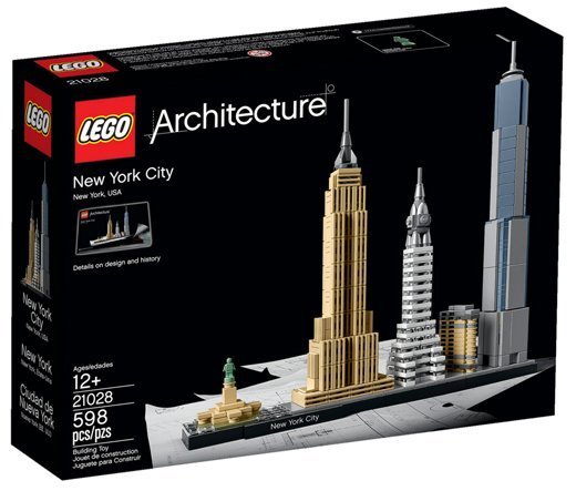 Konstruktorius LEGO ARCHITECTURE - NEW YORK CITY