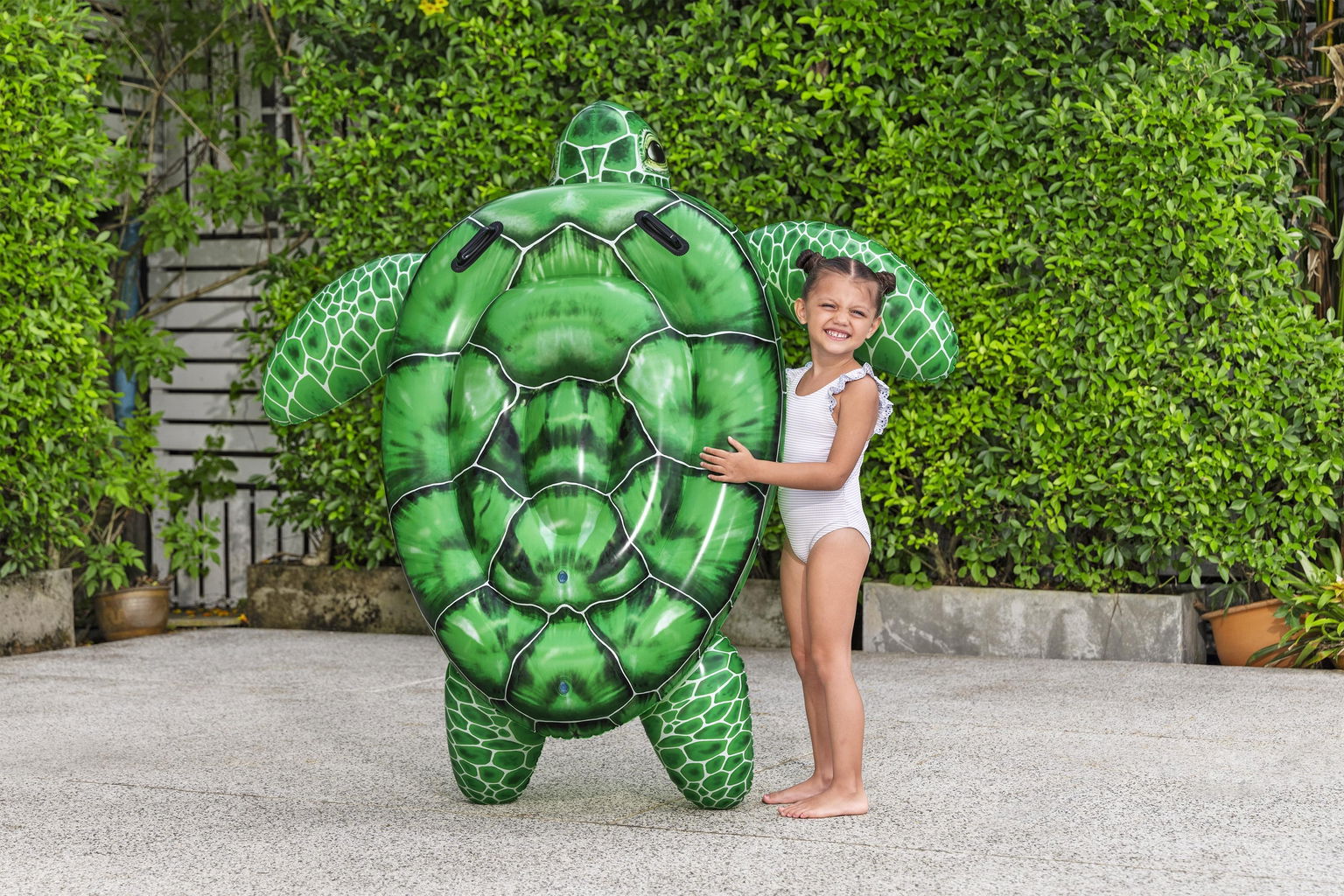 Pripučiamas vandens plaustas BESTWAY Tidal Turtle, 153 x 140 x 38 cm - 4