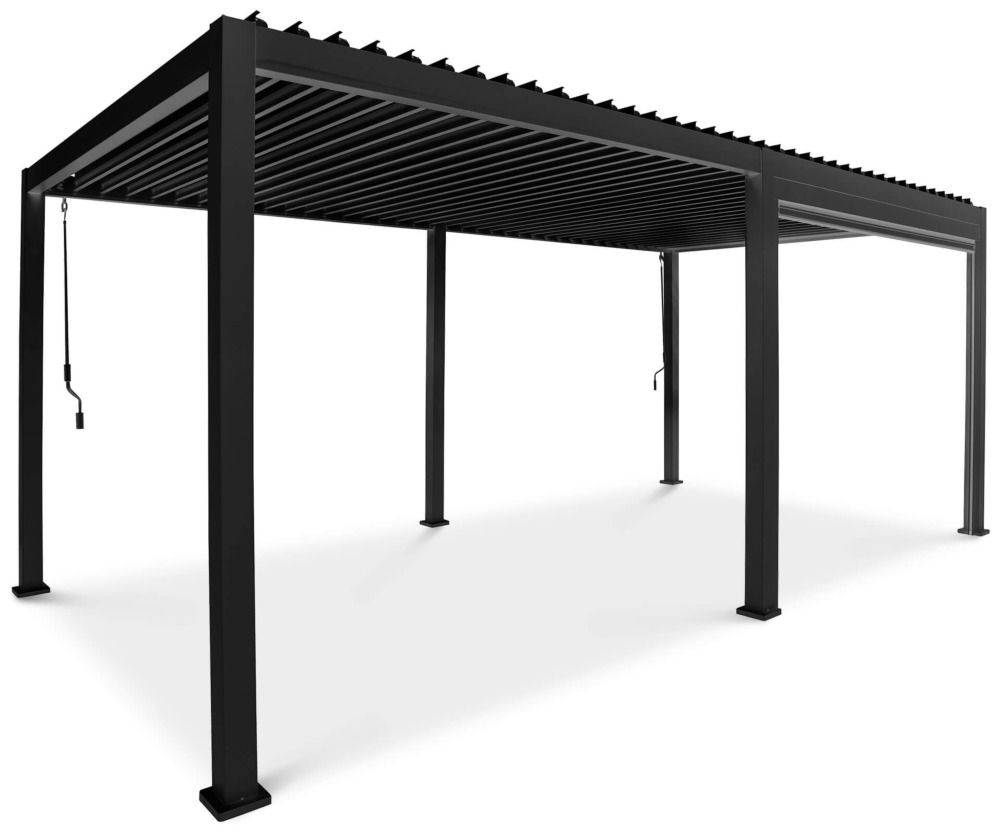 Roletas pavėsinei Pergola Premium Anthracite, 3 m - 4