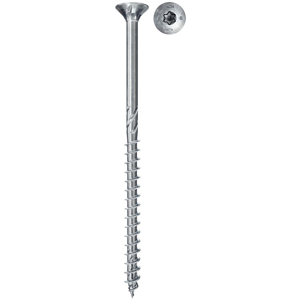 Medsraigčiai TORX 5,0x50 balti 200 - ermitazas.lt