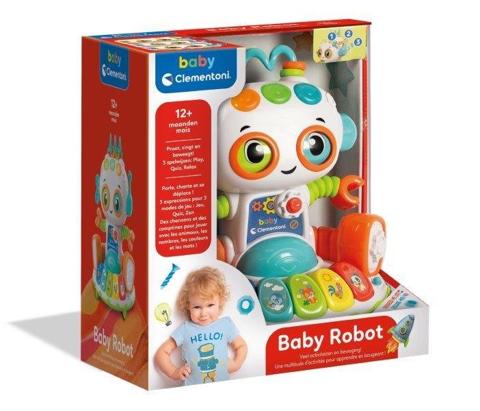 Interaktyvus žaislas CLEMENTONI BABY Robot - 2