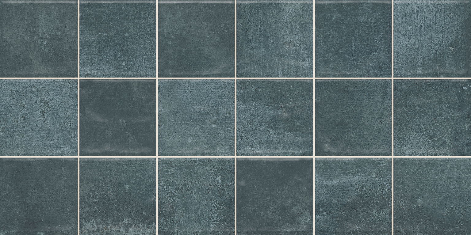 Keraminės sienų plytelės MOHA BLUE SQUARE GLOSSY, 30 X 60 cm-0