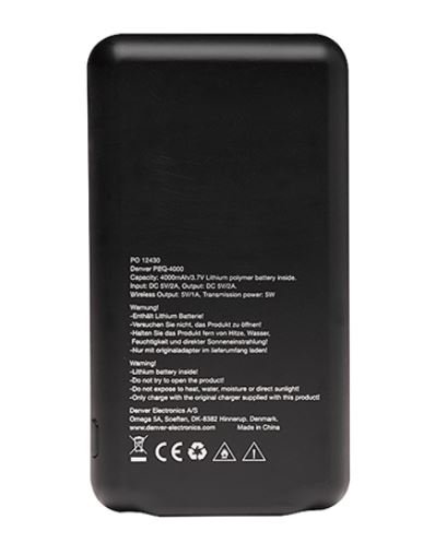 Išorinė baterija Denver PBQ-4000 (4000mAh) - 3
