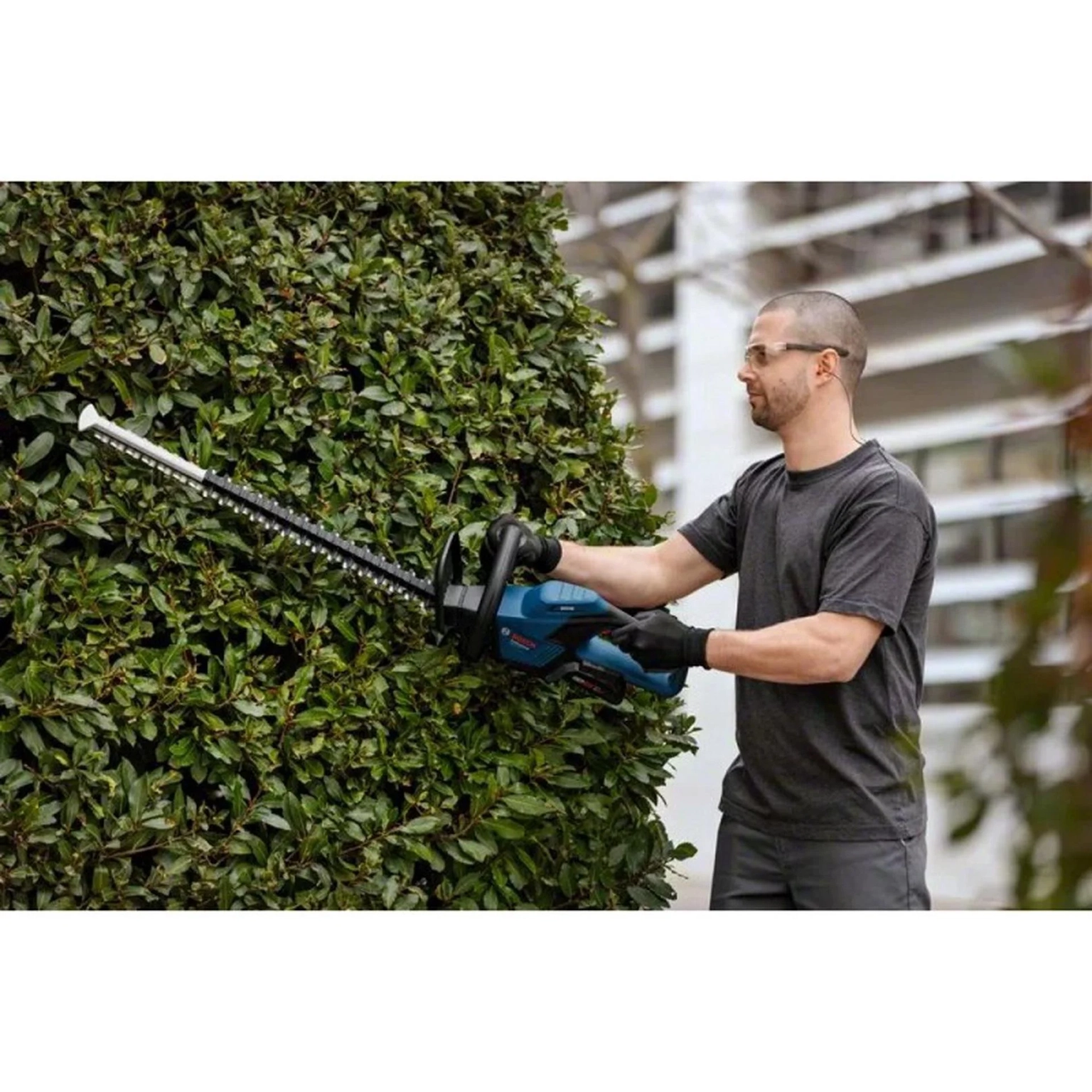 Akumuliatorinės gyvatvorių žirklės BOSCH PRO GHE 18V-60 Solo (be akumuliatoriaus, 18 V) - 4