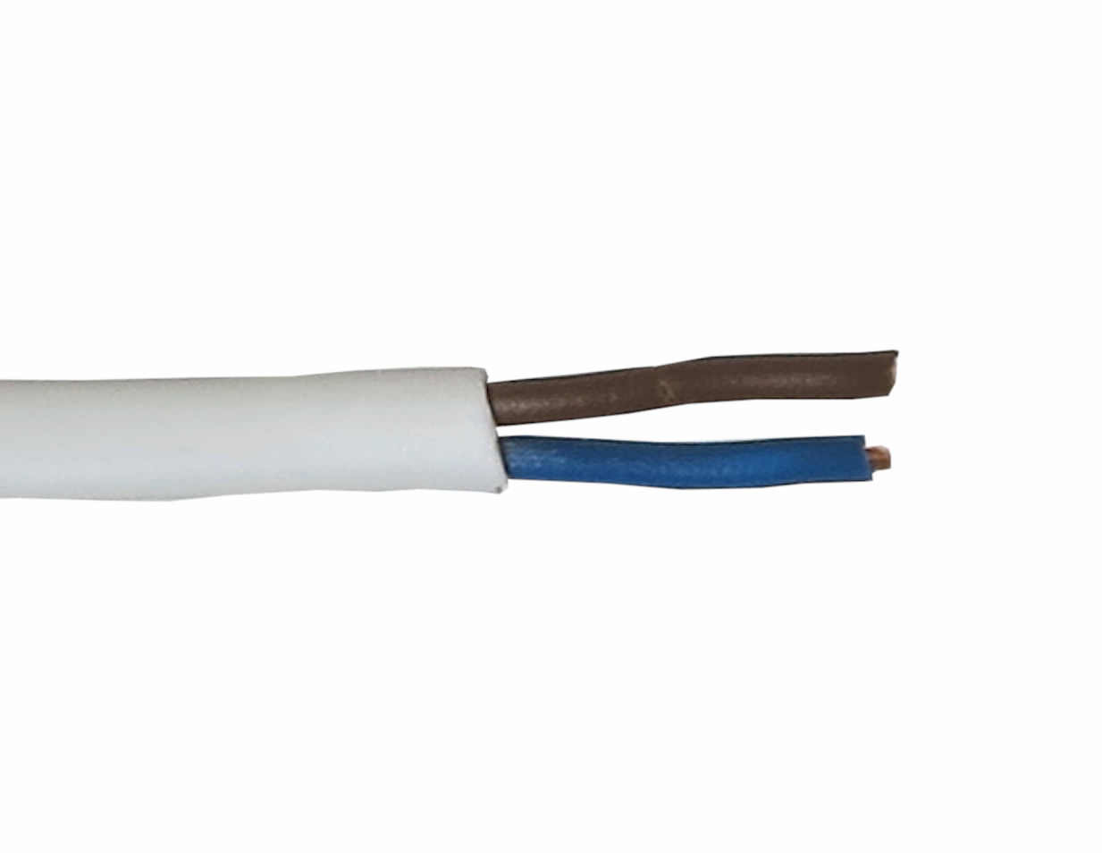 Instaliacinis kabelis, Lietkabelis YDYp, (BVV-P), 2 x 1,5 mm², 100 m-0