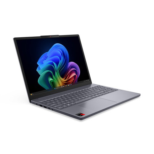 Nešiojamas kompiuteris Lenovo IdeaPad Slim 3 15Q8X10, X1-26-100, 16 GB, 256 GB, 15.3 ", Qualcomm Adreno GPU, pilka-1
