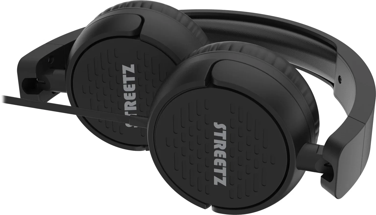 Ausinės STREETZ HC110-BLK, USB-C, juodos sp. - 4