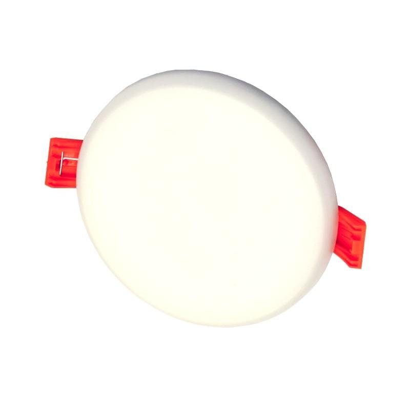 Įleidžiama LED panelė TOPE ROSA, 4000 K, 8 W, 581 lm, 4000 K, IP65, baltos sp., Ø10 x 2,4 cm
