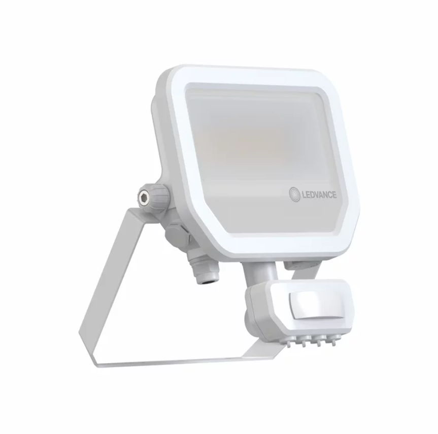 LED prožektorius LEDVANCE FL GEN4 IP66 11/17W 4000K 1600/2400lm su judesio davikliu baltas - 1