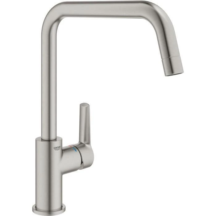 Plautuvės maišytuvas GROHE START, L formos snapas, superplieno sp.-0