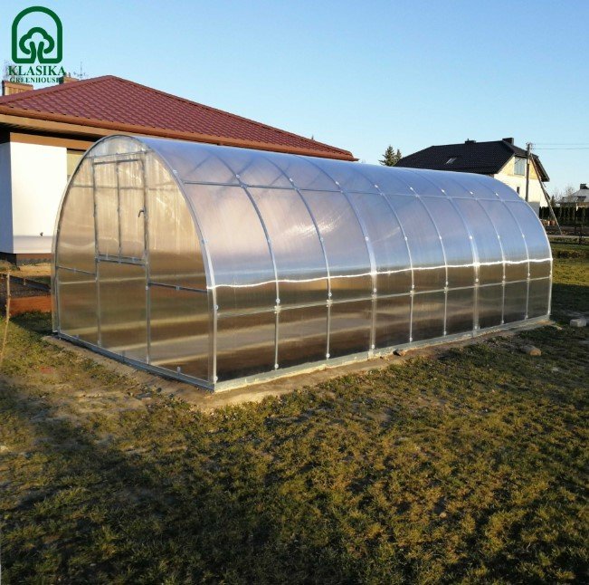 Šiltnamis Klasika Tube, 4mm polikarbonato danga, 3 x 12 m, 36 kv.m - 3