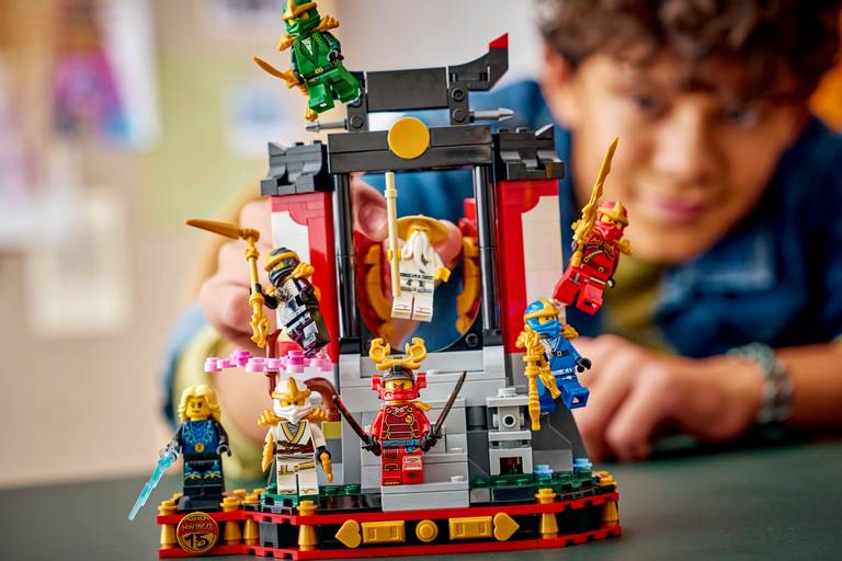 Konstruktorius LEGO Ninjago Ninja Character Display 15th Anniversary 71866, 447 vnt. - 3