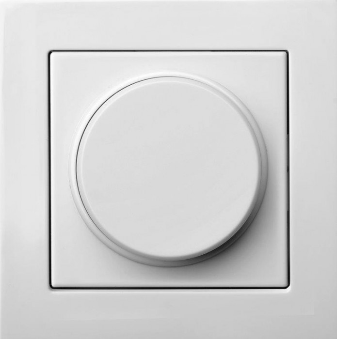 LED šviesos reguliatorius EPSILON, be rėmelio, baltos sp.-0
