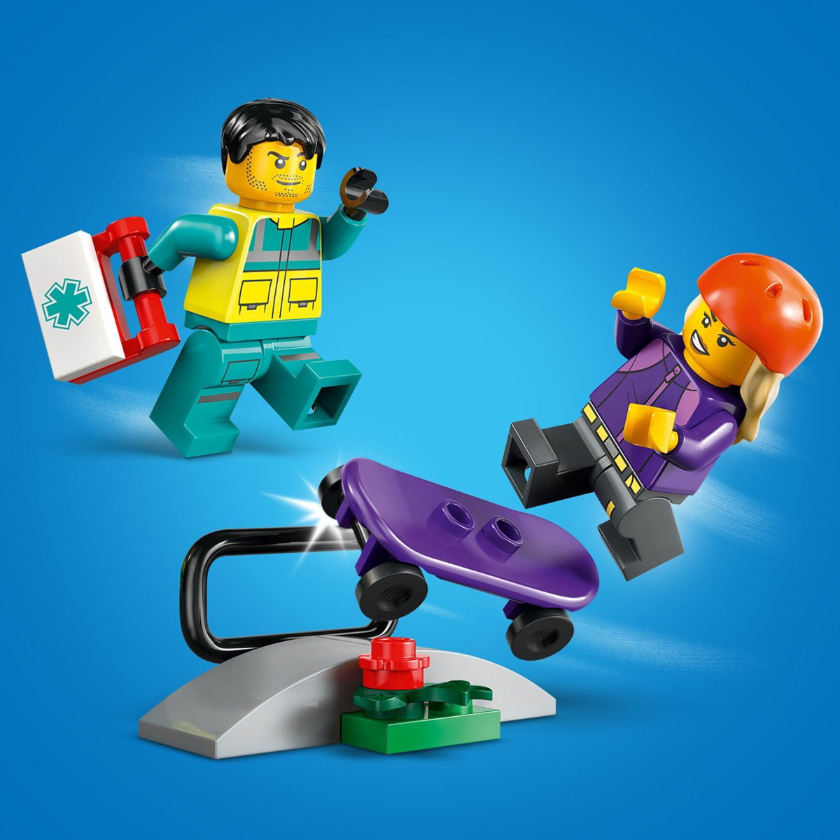 Konstruktorius LEGO City Emergency Ambulance - 6
