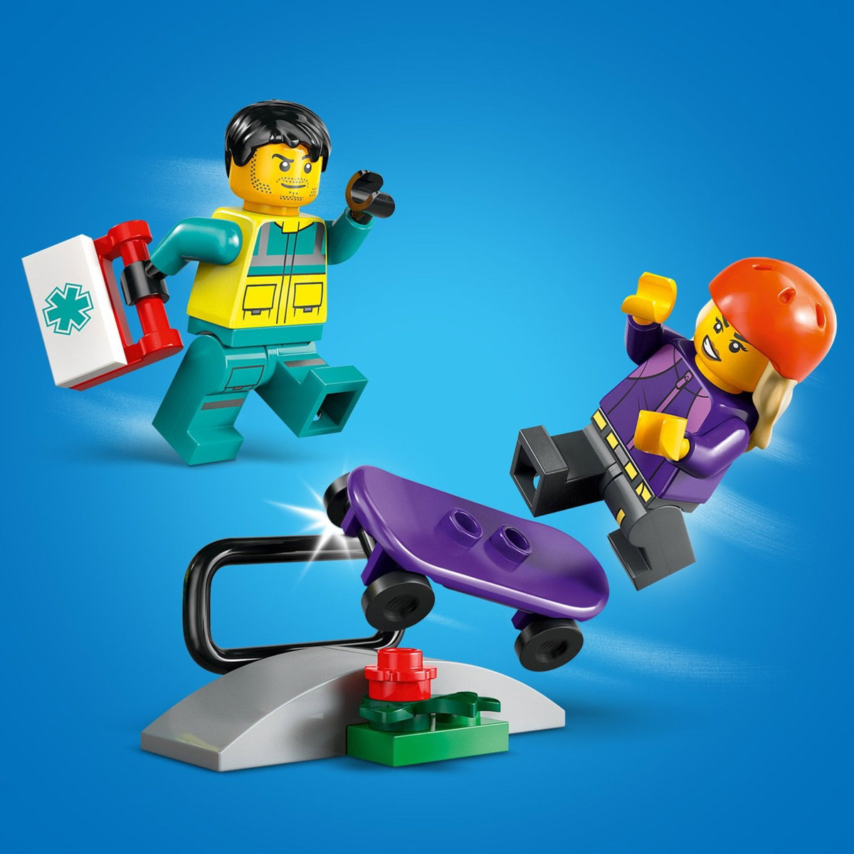 Konstruktorius LEGO City Emergency Ambulance - 6