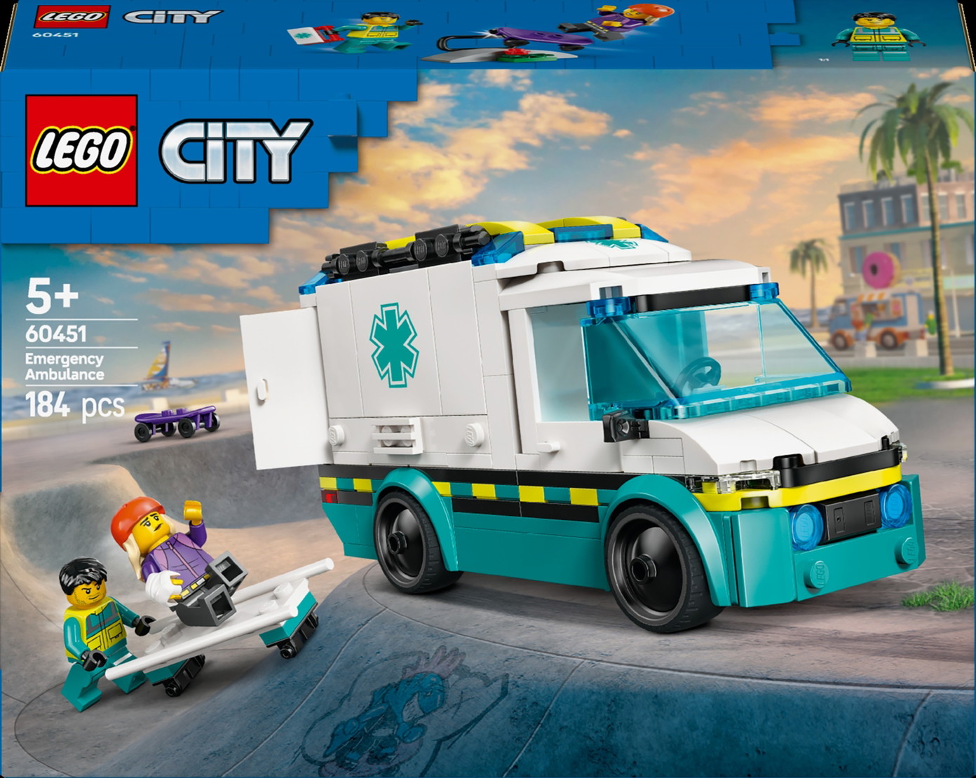 Konstruktorius LEGO City Emergency Ambulance - 1