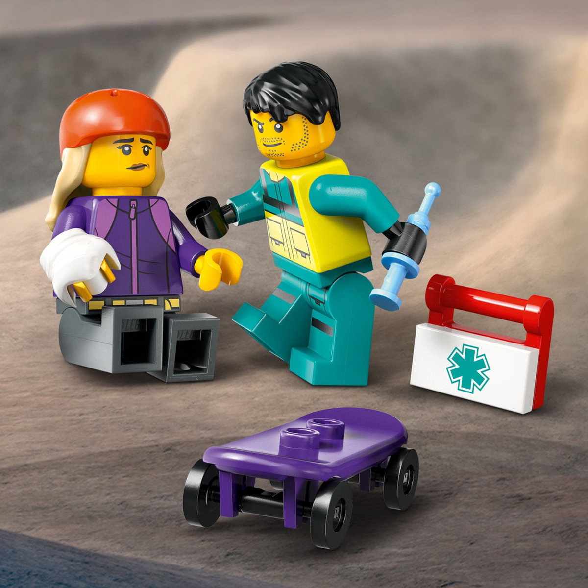 Konstruktorius LEGO City Emergency Ambulance - 5