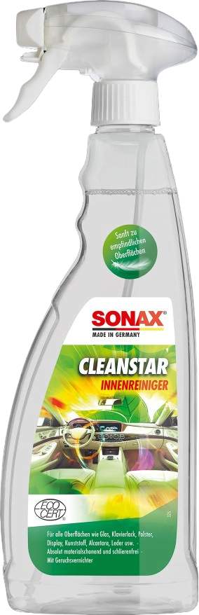 Ekologiškas valiklis SONAX Ecocert CleanStar, 750ml-0