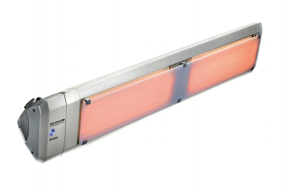 Halogeninis infraraudonųjų spindulių šildytuvas HELIOSA 99.3 (su šviesą slopinančiu stiklu) 06-00314-0